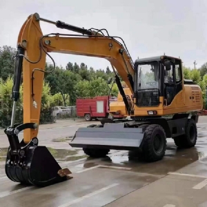 150型玉柴輪式挖掘機