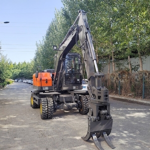 75型輪式抓木機